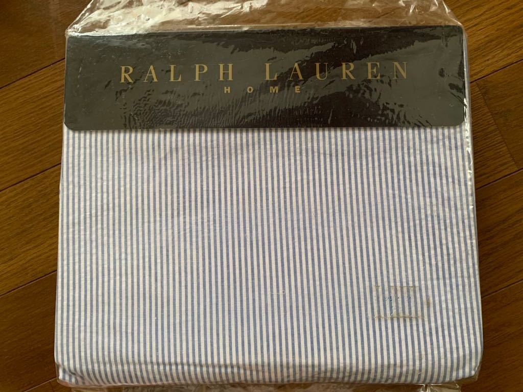 Ralph Lauren ラルフローレン フィットシーツ、100x200x28 cmブルーの
