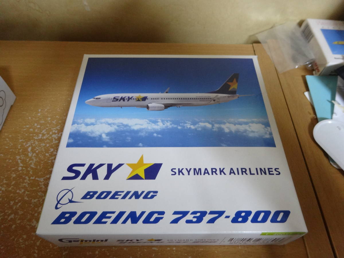 【高品質，100%新品】 1/400　ジェミニ　スカイマーク　737-800