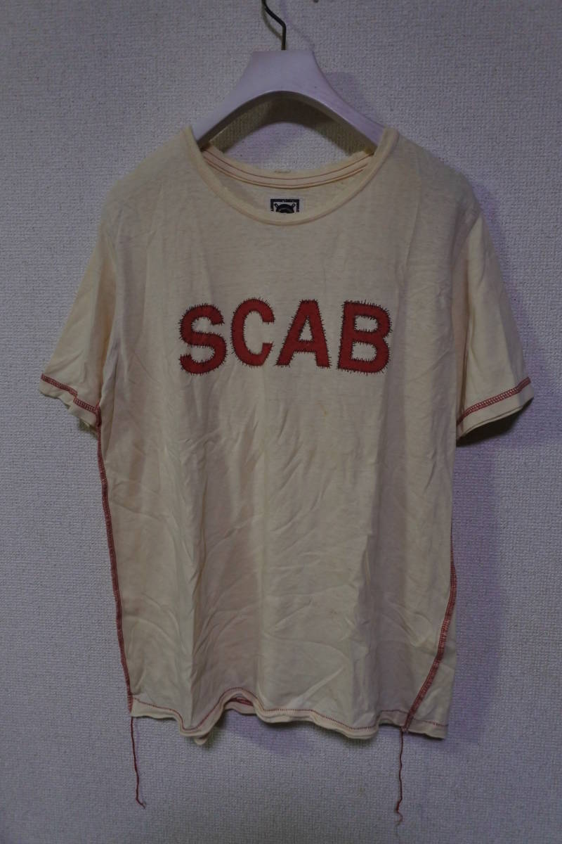 アンダーカバー　scab期03SSダメージ加工Tシャツ　Mサイズ 03ss UNDERCOVER SCAB Archive Tee size M アンダーカバー Tシャツ