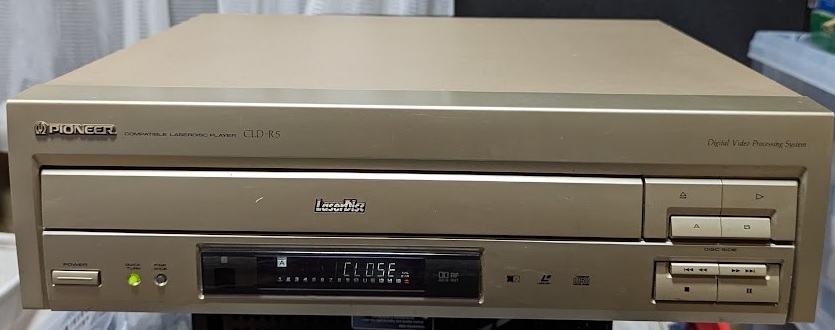 PIONEER CLD-R5 レーザーディスクLDプレイヤー 修理前提 CLD-R5