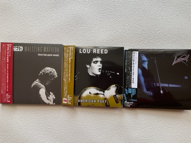Lou Reed The Velvet Underground David Bowie ルーリード ライヴ盤 国内盤 3枚セット 中古 廃盤 