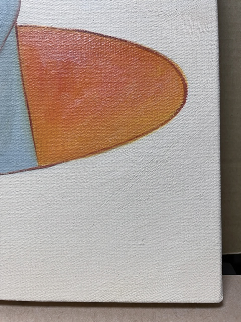 模写 掘り出し物 人物画 女の子 奈良美智？ 油絵 手書き F6号 サイン