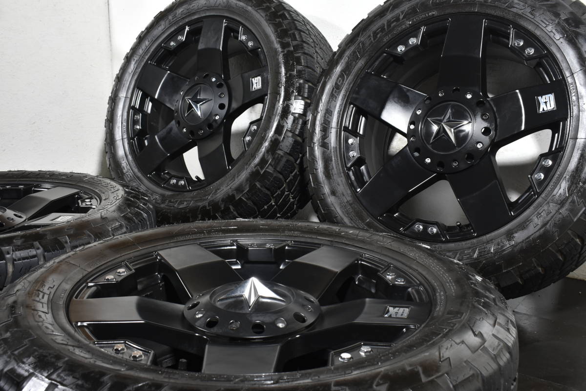 ☆KMC ロックスター XD775 20インチ☆PCD127 8.5J +35☆NITTO テラ 