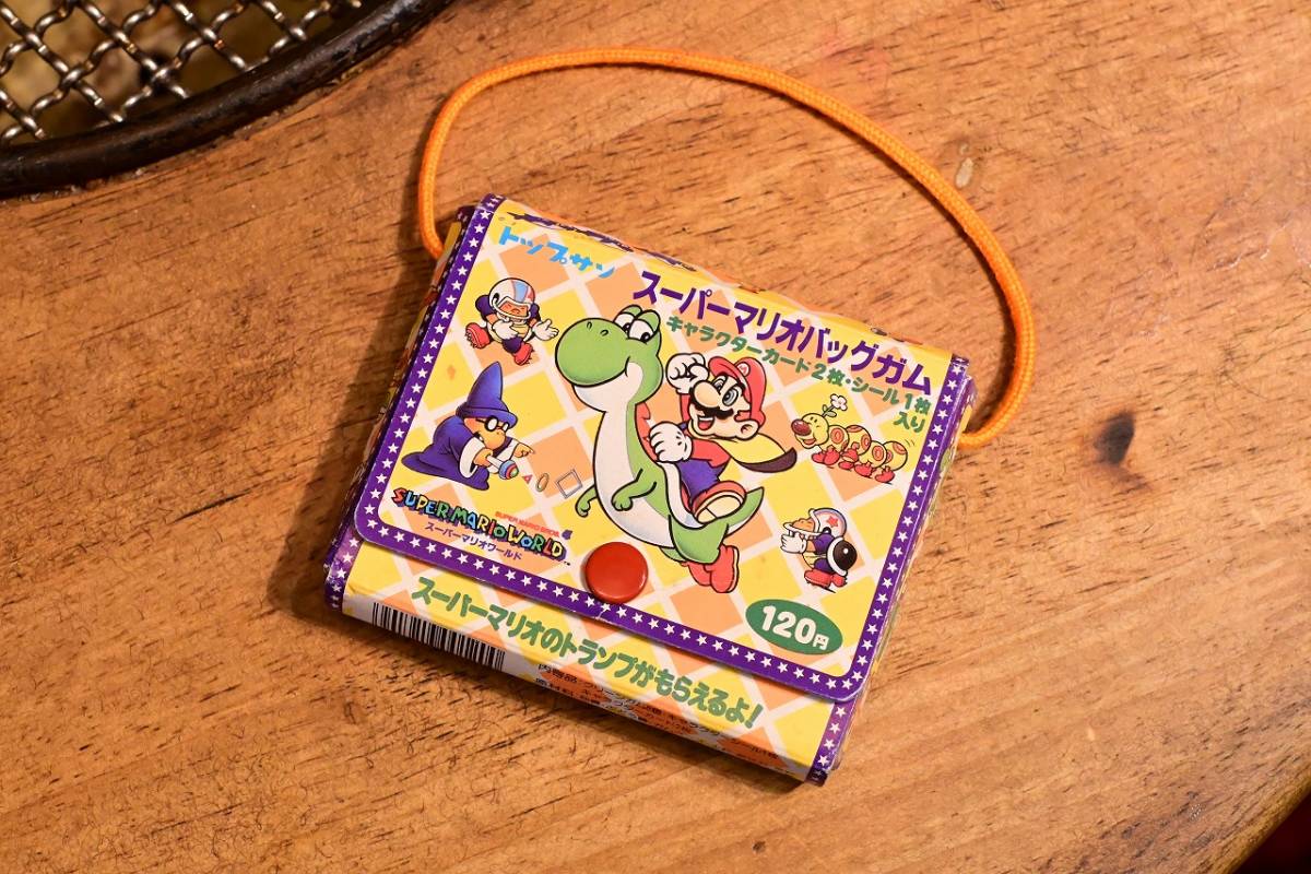 ビンテージ・食玩】トップサン スーパーマリオバッグガム 箱(食玩