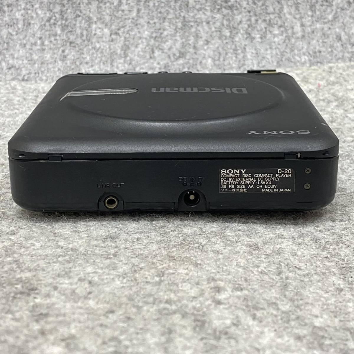 Sony Discman D-20 Audio): ポータブルCDプレイヤー(SONY #268017203 R