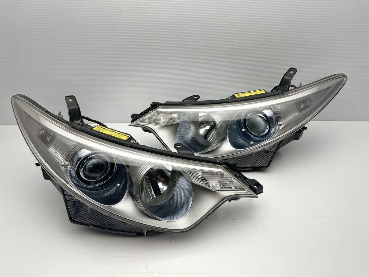 エスティマ ハイブリッド AHR20W 前期 純正 左右セット ヘッドライト