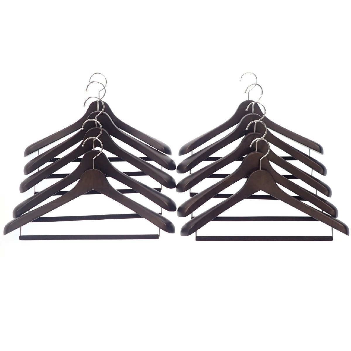 木製ハンガー BNC15/47 ランダム 木製 ハンガー まとめて100本 大量