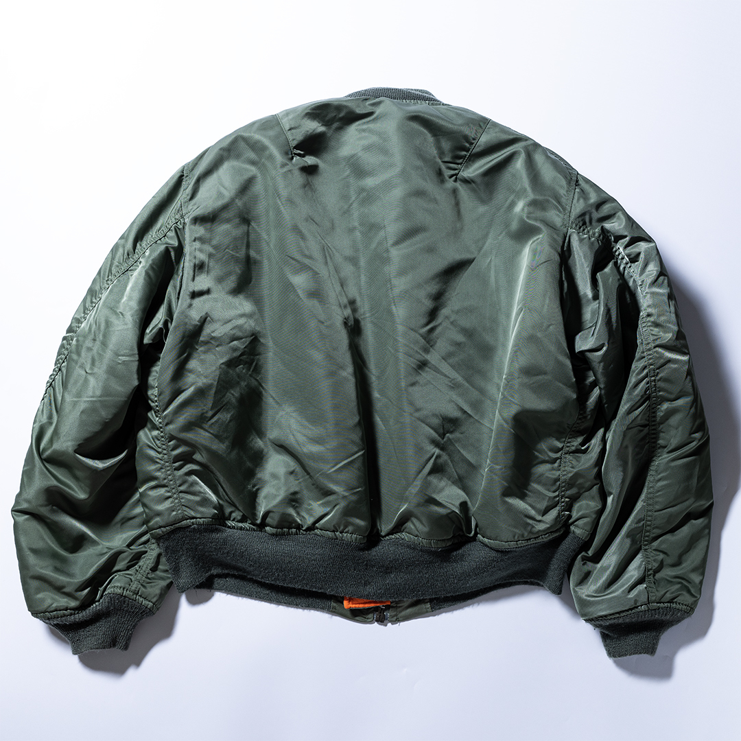 80s 90s MA-1 vintage old TALONジップ 短丈 80s 90s MA-1 vintage old TALONジップ 短丈 ☆ALPHA アルファ 90s USA