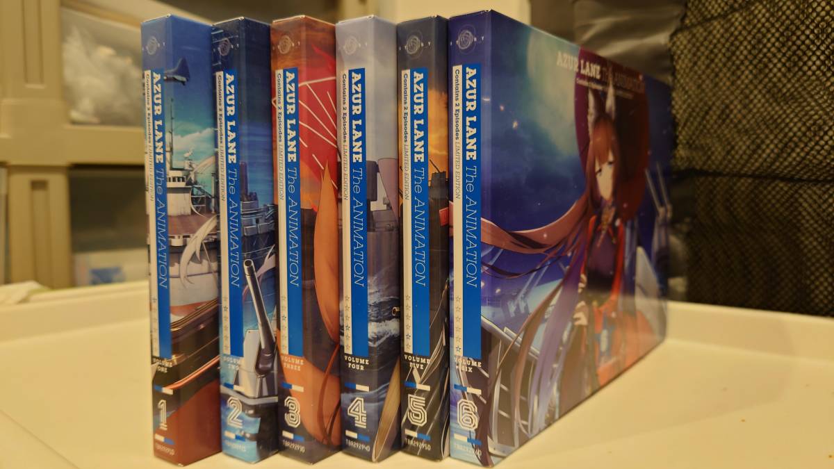 アズールレーン 初回生産限定版 全巻セット Blu-ray : 特典完備 BOX 