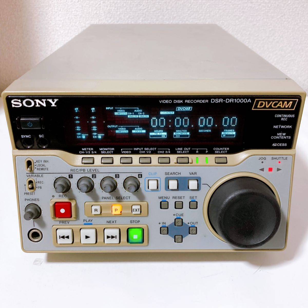 SONY Sony DSR-DR1000A Video ソニー VIDEO eBay sale ビデオディスク