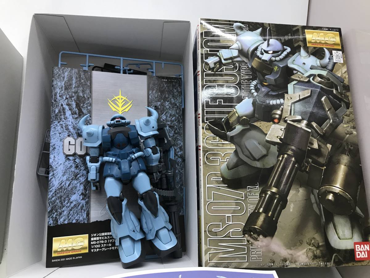 7069 1円 組立済み ガンプラなど7点まとめ売り MG PMX-003 THE-O 30MM 