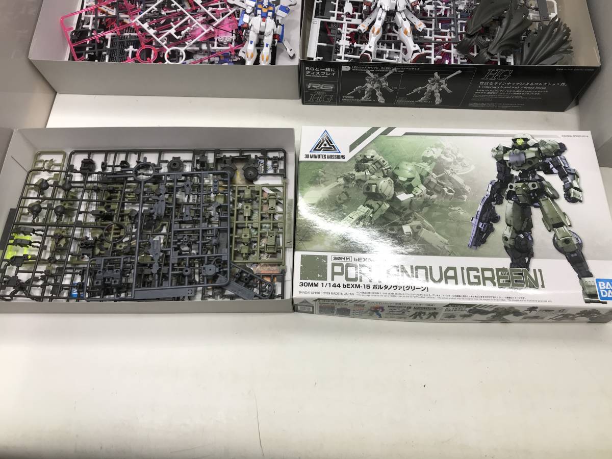 7069 1円 組立済み ガンプラなど7点まとめ売り MG PMX-003 THE-O 30MM 