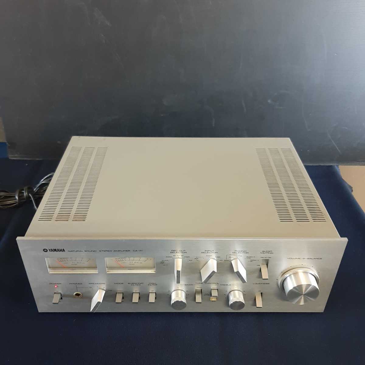 通電確認済み] YAMAHA ヤマハ CA-R1 プリメインアンプ アンプ 現状品