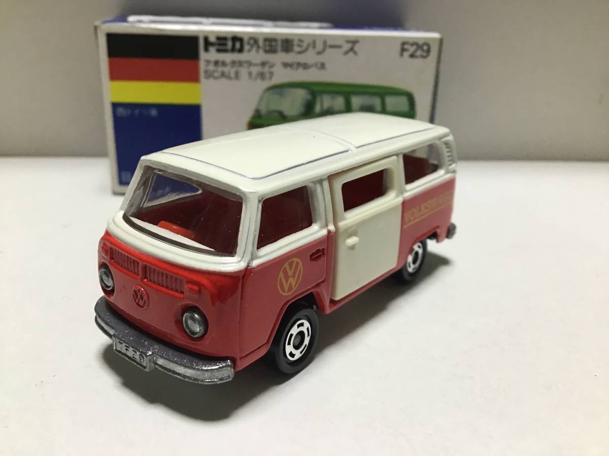 トミカ 外国車シリーズ 青箱 F29 フォルクスワーゲン マイクロバス
