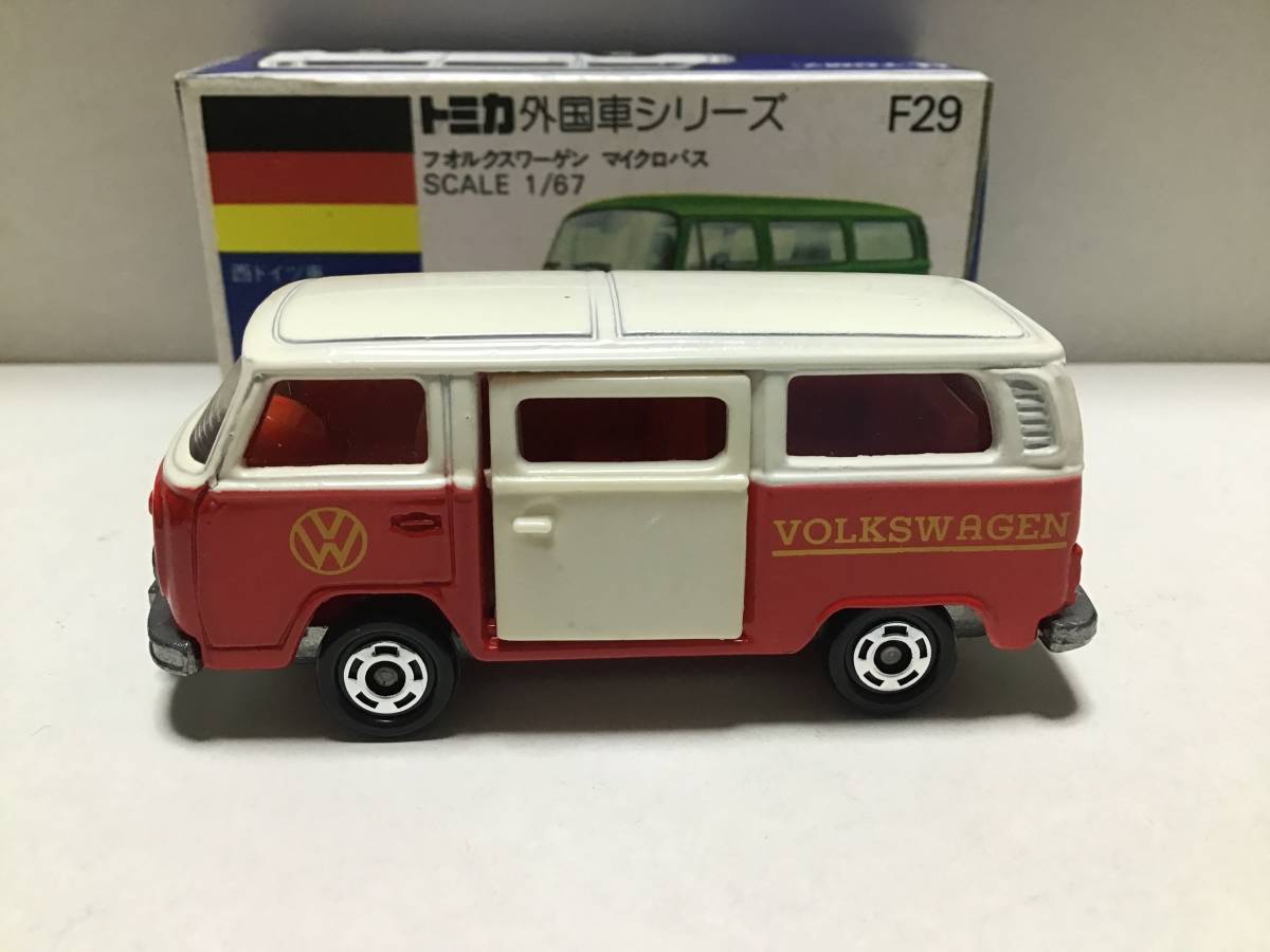 トミカ 外国車シリーズ 青箱 F29 フォルクスワーゲン マイクロバス