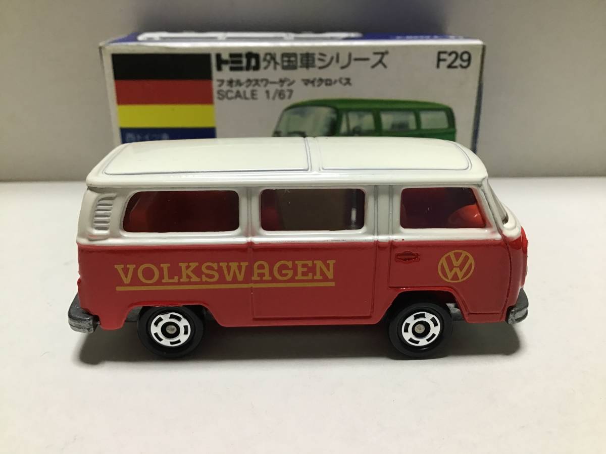 トミカ 外国車シリーズ 青箱 F29 フォルクスワーゲン マイクロバス