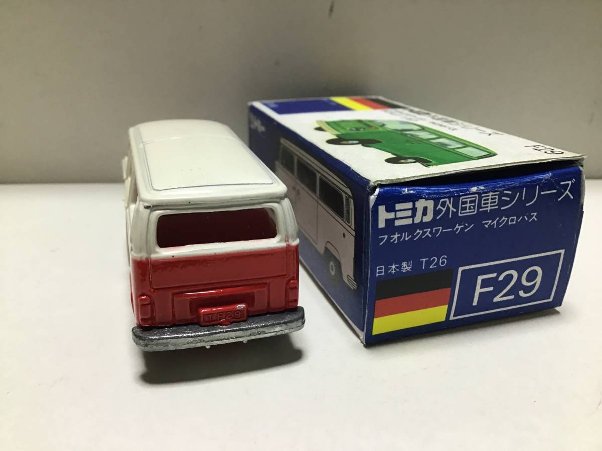 トミカ 外国車シリーズ 青箱 F29 フォルクスワーゲン マイクロバス