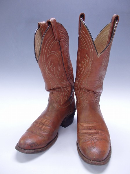 4j1200*トニーラマ ウエスタンブーツ 7D