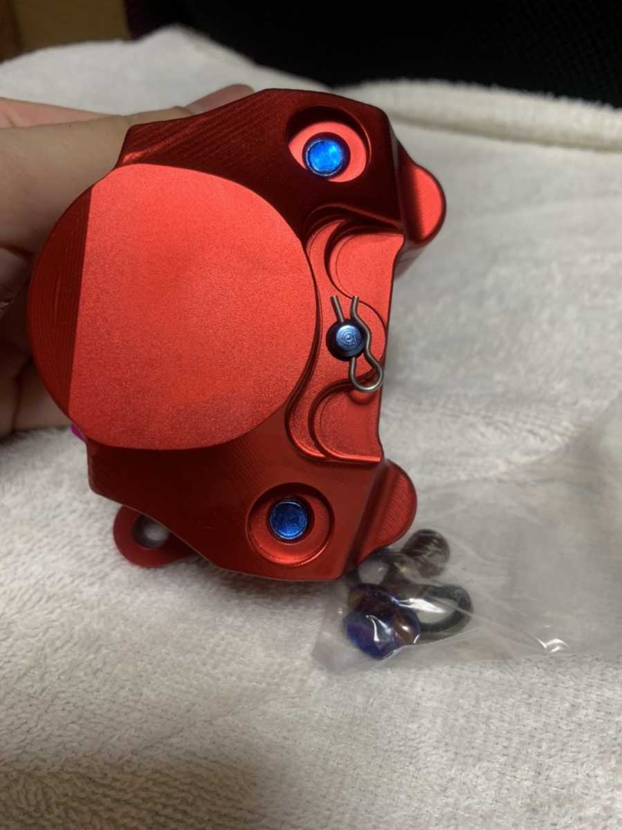 84mm 鍛造 カニキャリパー 2pot 高コスパ 赤 台湾RPM | Folamdo 2POT