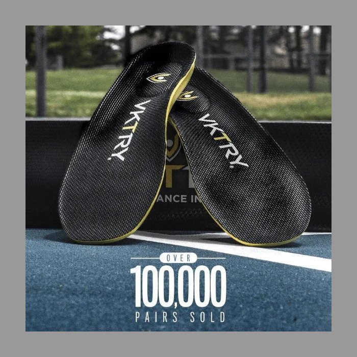 【26.0cm-26.5cm(体重54kg-68kg)】 VKTRY パフォーマンス インソール 中敷き ジャンプ力 スピード 瞬発力 アップ 怪我防止 スポーツ