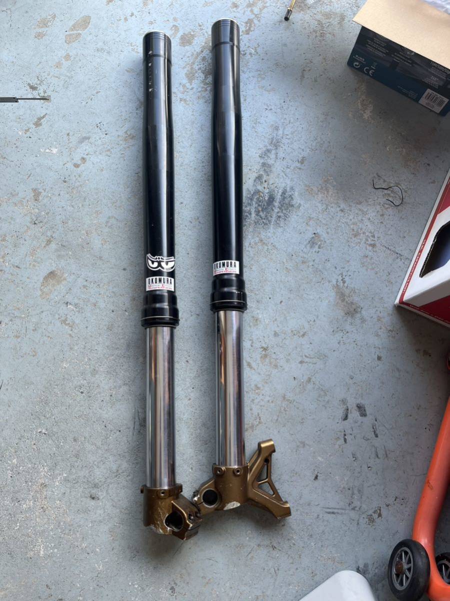 ハスクバーナ、マルゾッキ、SM450RR モタードレーサーフロントフォーク　イタリアンハスク