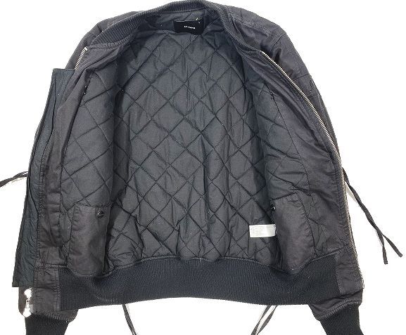 スタンプド STAMPD タイム アンド ワン ワールド ボンバー ジャケット MA-1 中綿キルティング ジップ 刺繍 サイズXS embroidery