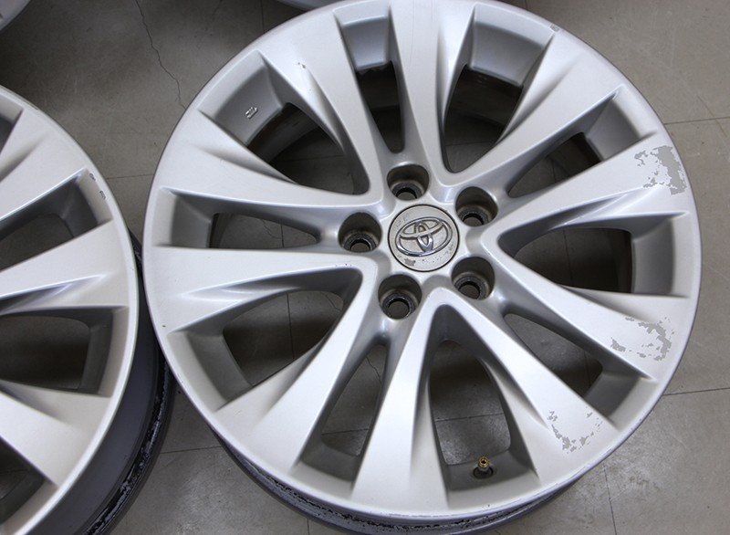 TOYOTA 18×7.5J 0 GZ10 CLAIRE 4本セット TOYOTA 純正ホイール 18×