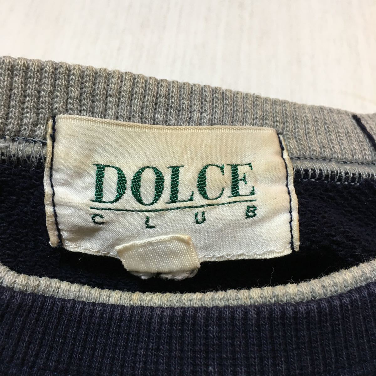NC122 DOLCE CLUB ドルチェ クラブ 長袖 スウェット トレーナー 