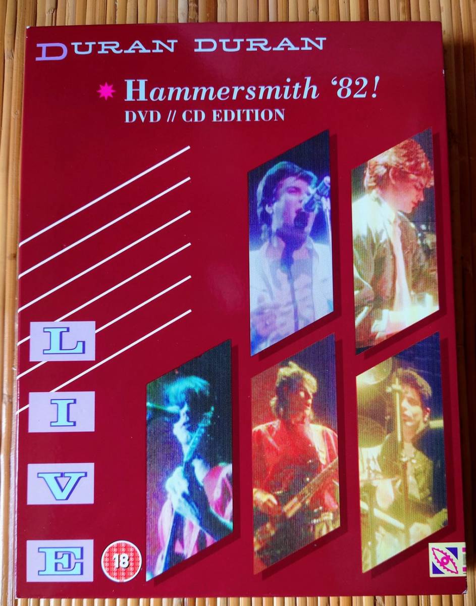 Duran Duran デュラン・デュラン / 「Hammersmith '82!」 CD+DVD EU盤
