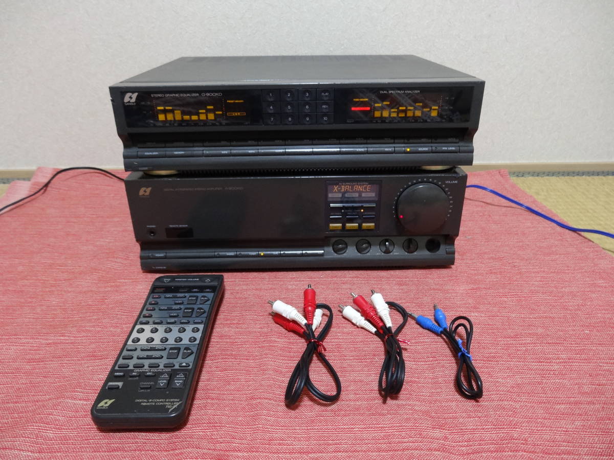 動作品!! 山水電気 サンスイ SANSUI アンプ A-900XD グラフィック