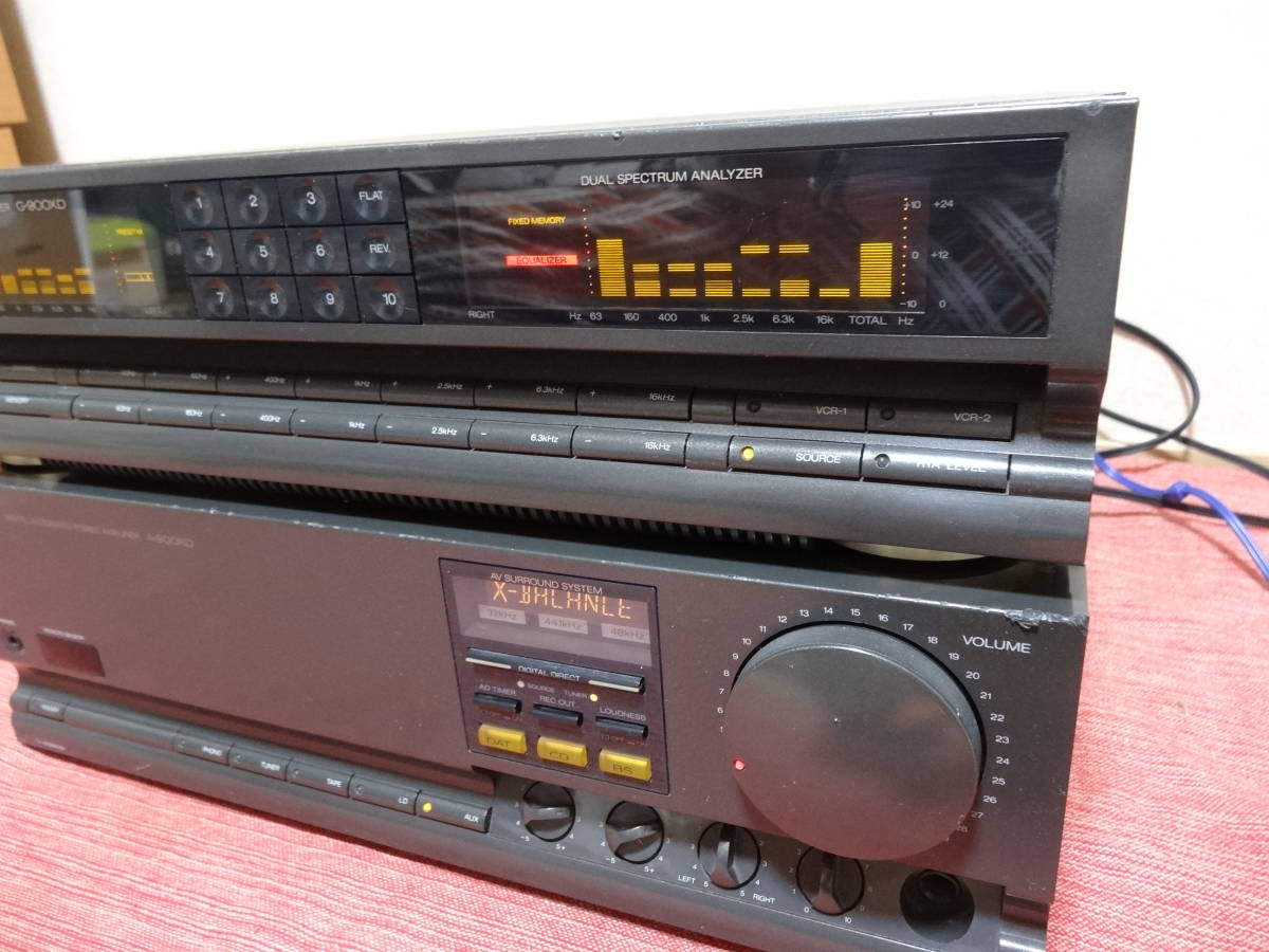 動作品!! 山水電気 サンスイ SANSUI アンプ A-900XD グラフィック