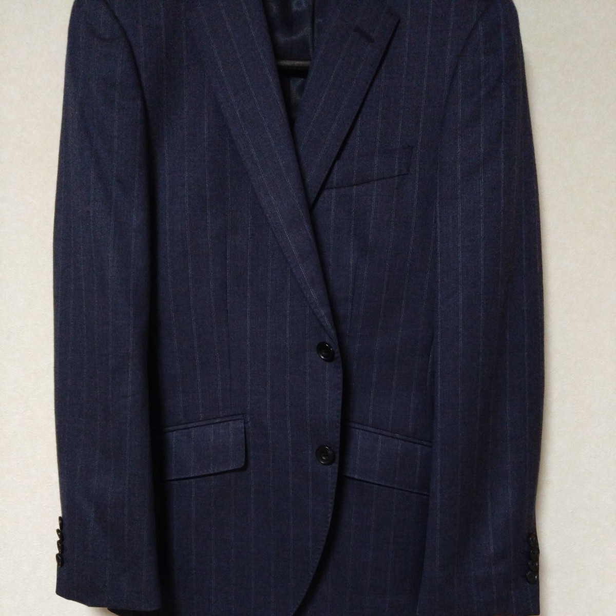 新品 13万 ジョセフアブード 伊 Subalpino シアサッカー スーツ 2L/36