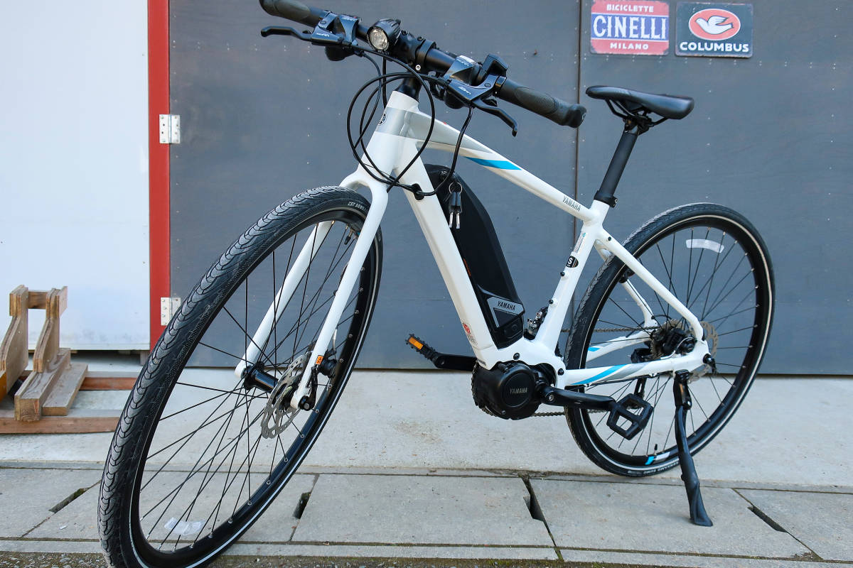 ヤマハ e-BIKE YPJ-EC 電動クロスバイク 2019年モデル Sサイズ 走行 