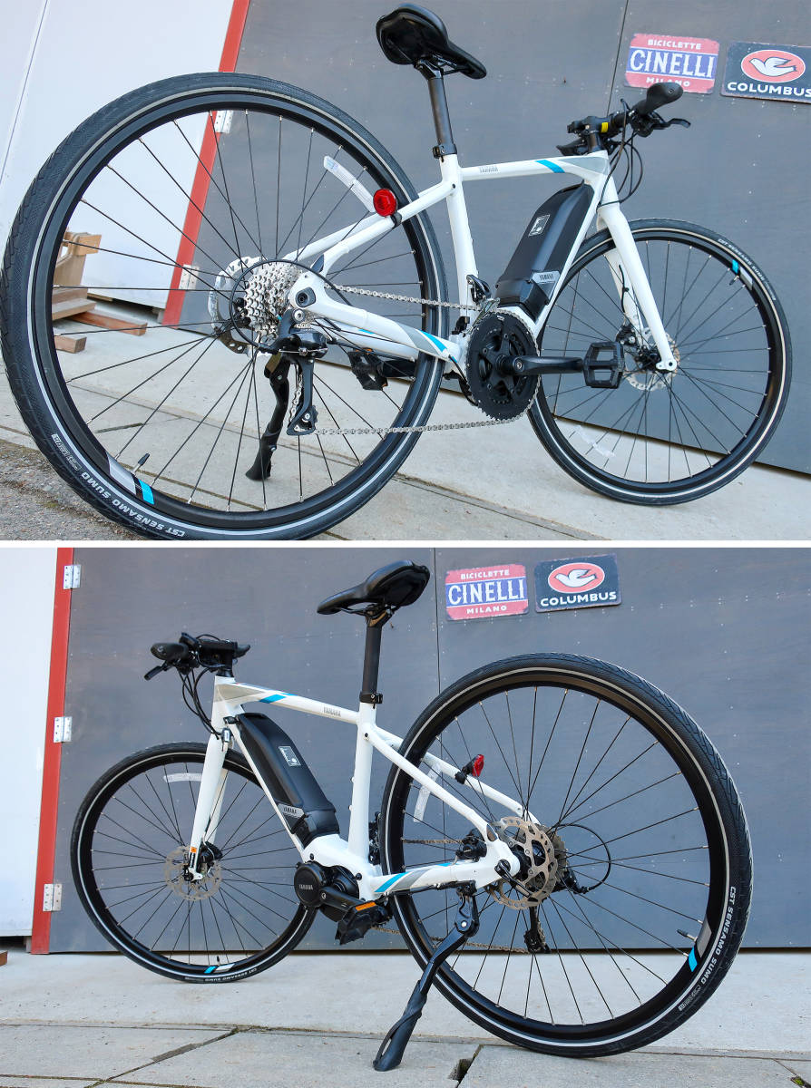 ヤマハ e-BIKE YPJ-EC 電動クロスバイク 2019年モデル Sサイズ 走行 