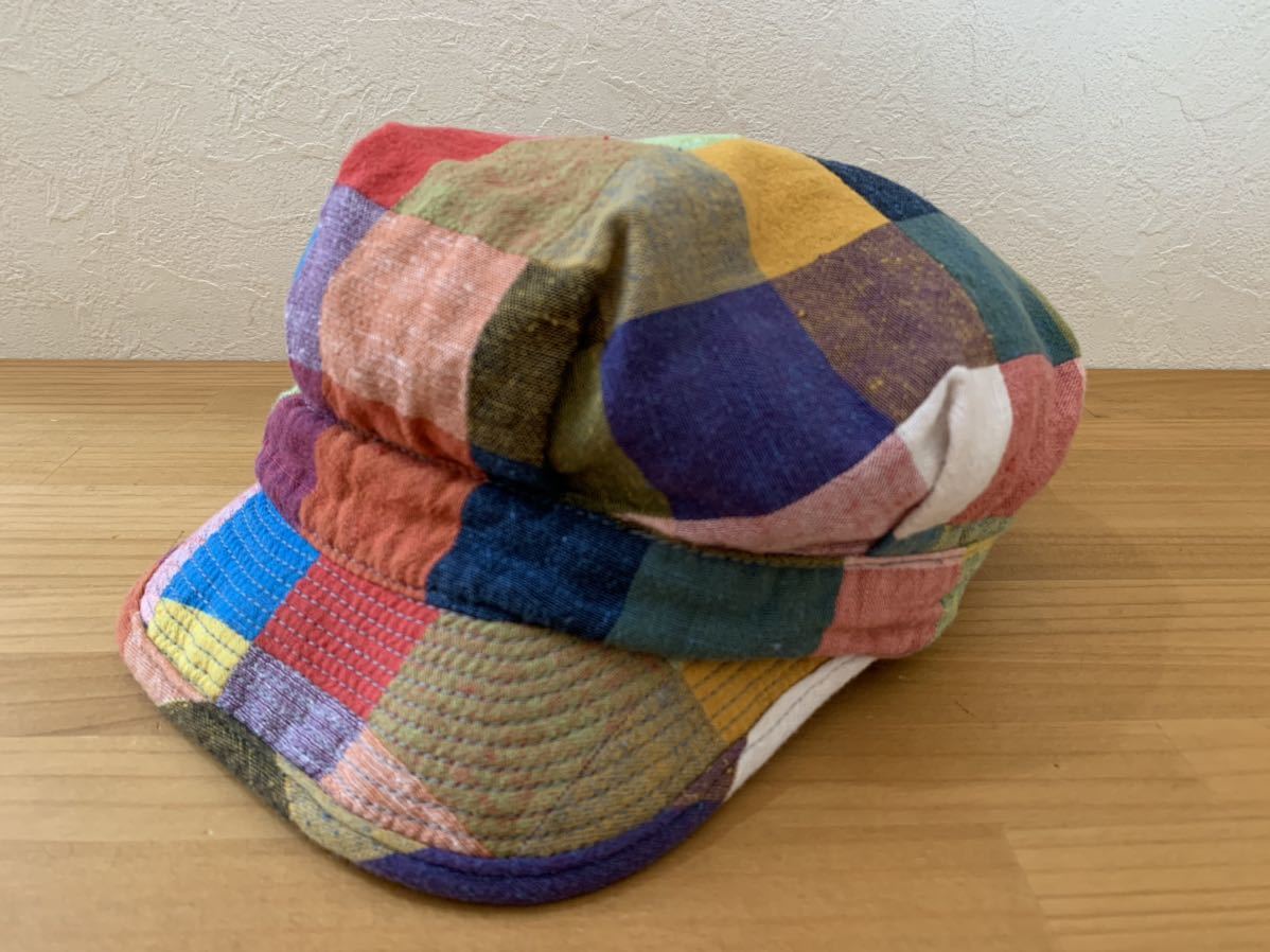 秋冬新作チェック柄キャスケット帽子4色展開 ツイード|キャスケット