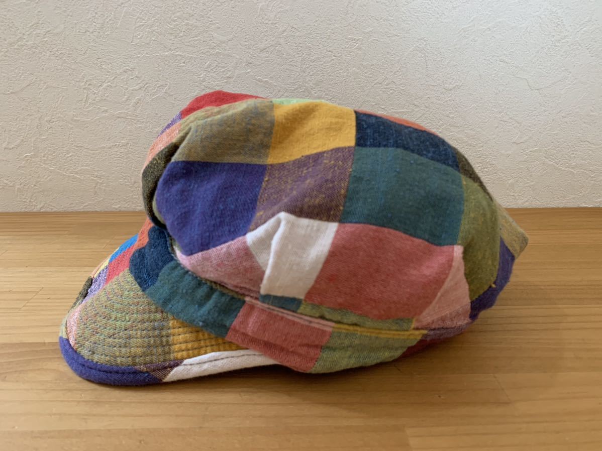 秋冬新作チェック柄キャスケット帽子4色展開 ツイード|キャスケット