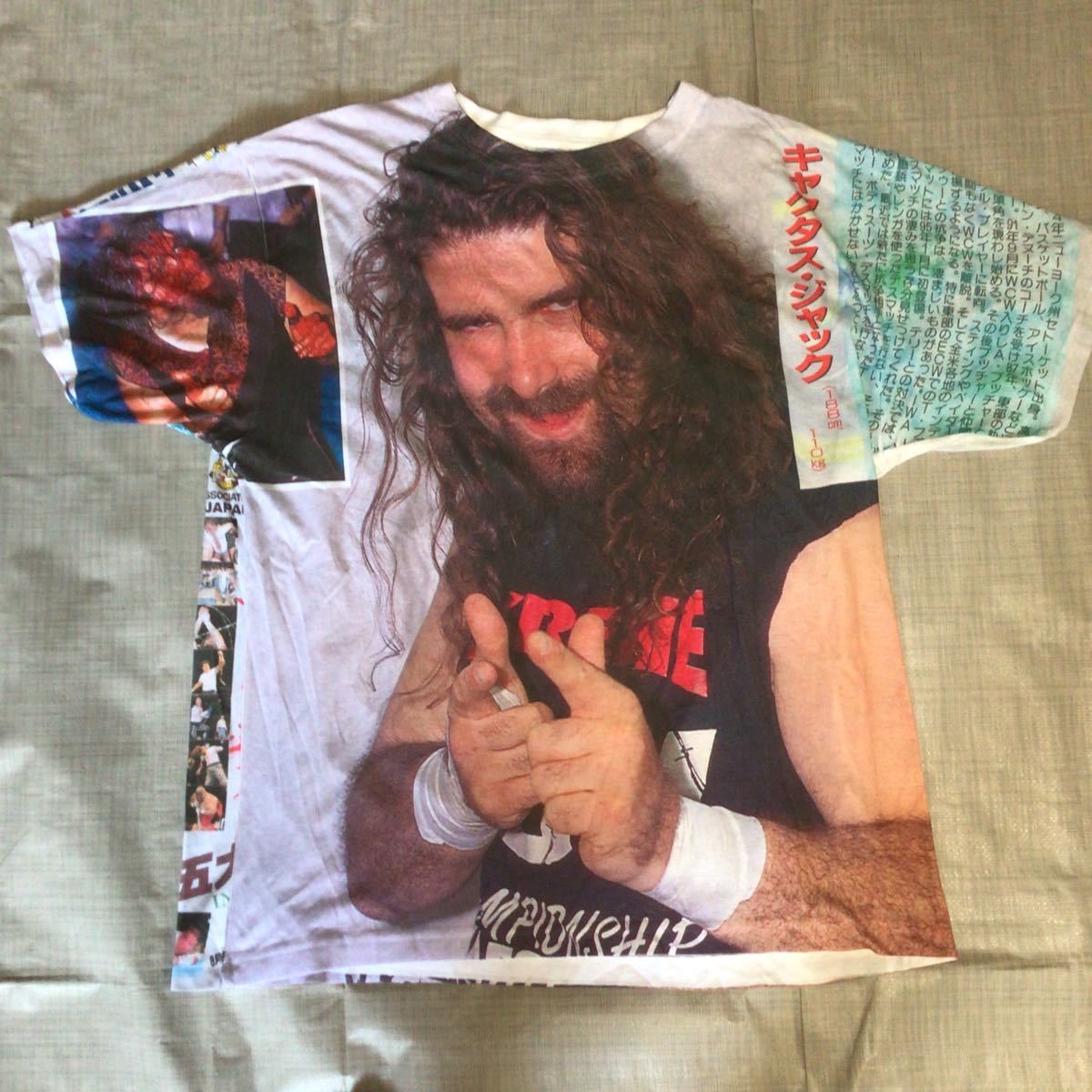 プロレス IWA テリー ファンク キャクタス ジャック デスマッチ T 