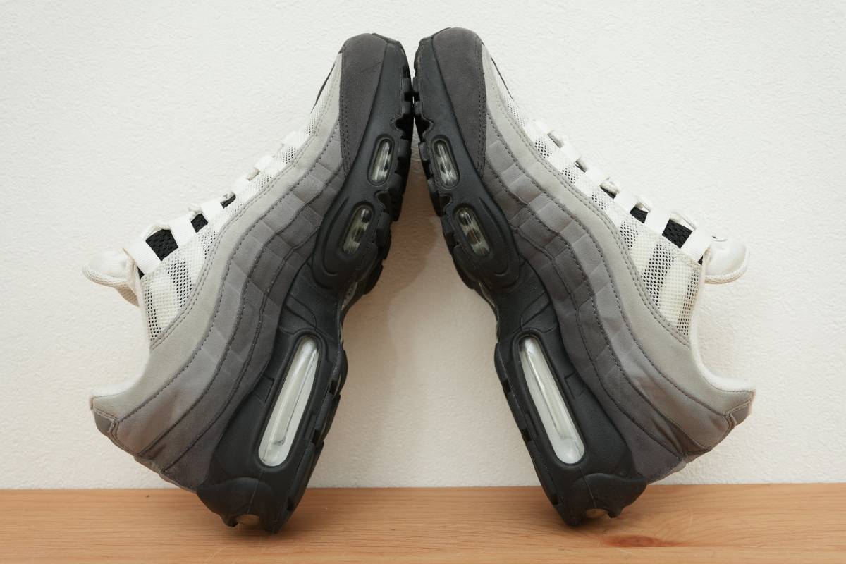 中古 26cm AT2865 003 AIR MAX 95 OG BLACK WHITE GRANITE DUST エア 