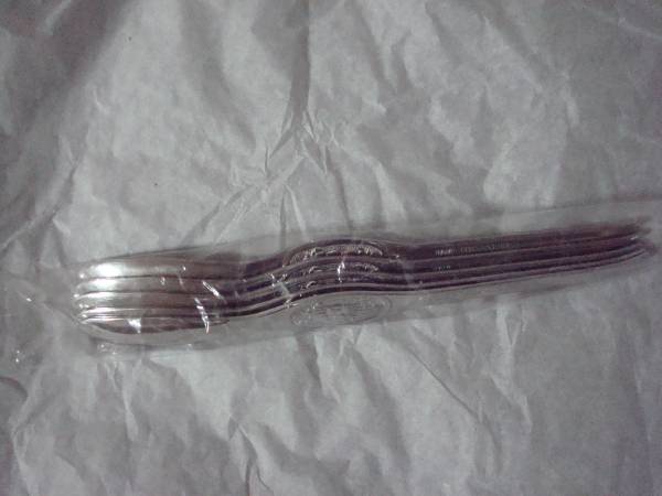 ステンレス製　カニフォーク/カニスプーン　5本　家庭保管品_2