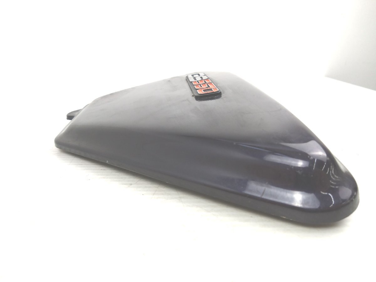 当時物中古】現状品 スズキ GS550 純正左サイドカバー エンブレム付 S 