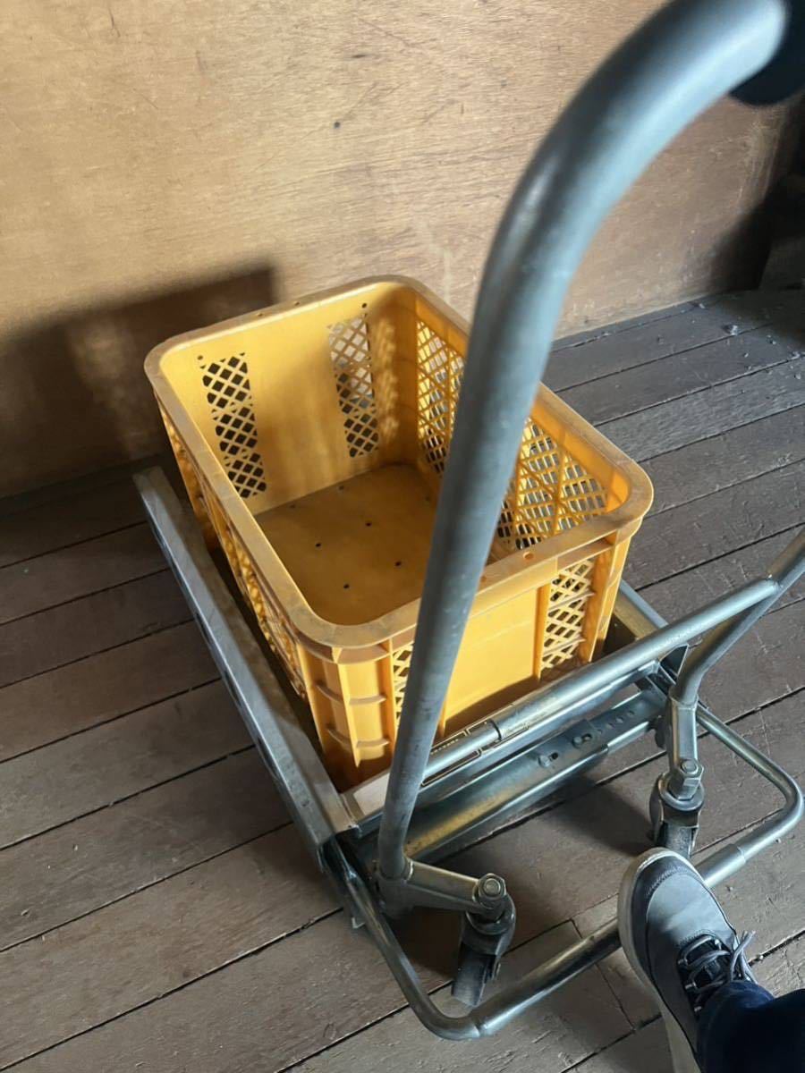 直接取り引きもOK アオノ ビックカート コンテナ台車 小型軽量運搬機 
