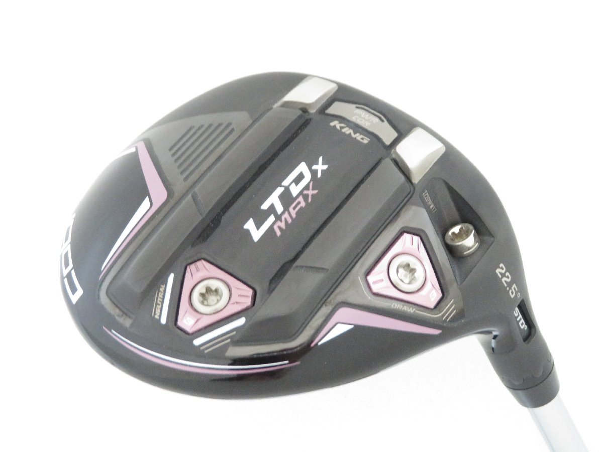 コブラ KING LTDx MAX 5W 22.5° FLEX=L レディース 女性用 【FW