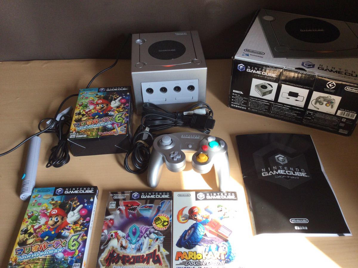 ゲームキューブ マリオ等 ゲームソフト含む まとめて 通電確認のみ