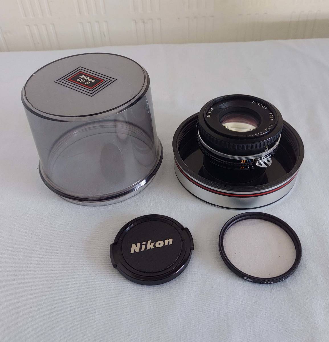 ●NIKON ニコン NIKKOR 50mm 1:1.8 カメラレンズ●　