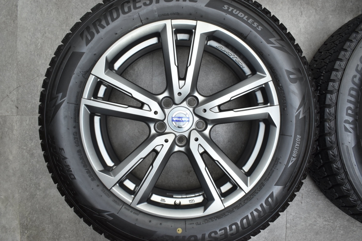 バリ溝 美品】ユーロテック ガヤ ソリ 18in 7.5J +50 PCD108 