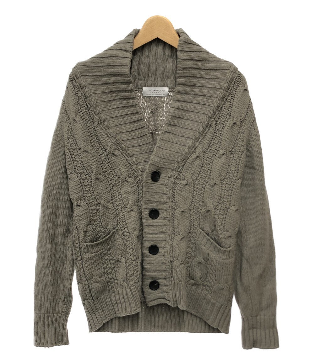 美品 ニットカーディガン メンズ M M TOMORROWLAND tricot