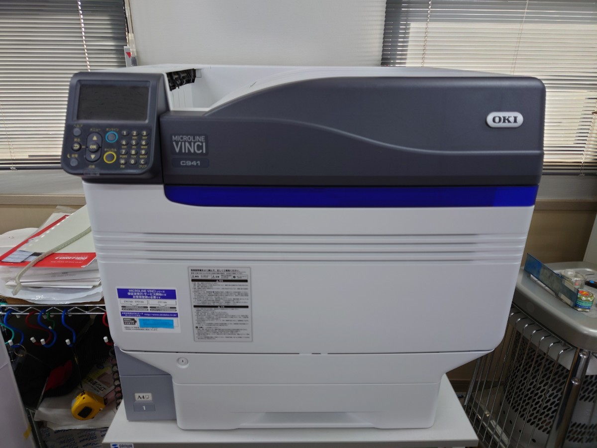 驚きの破格値，本物保証 OKI カラーLEDプリンター VINCI C941 沖電気 ビンチ 同様品 白インク搭載 Tシャツプリント(OKI)｜売買されたオークション情報、yahooの商品情報をアーカイブ公開 - オークファン OKI