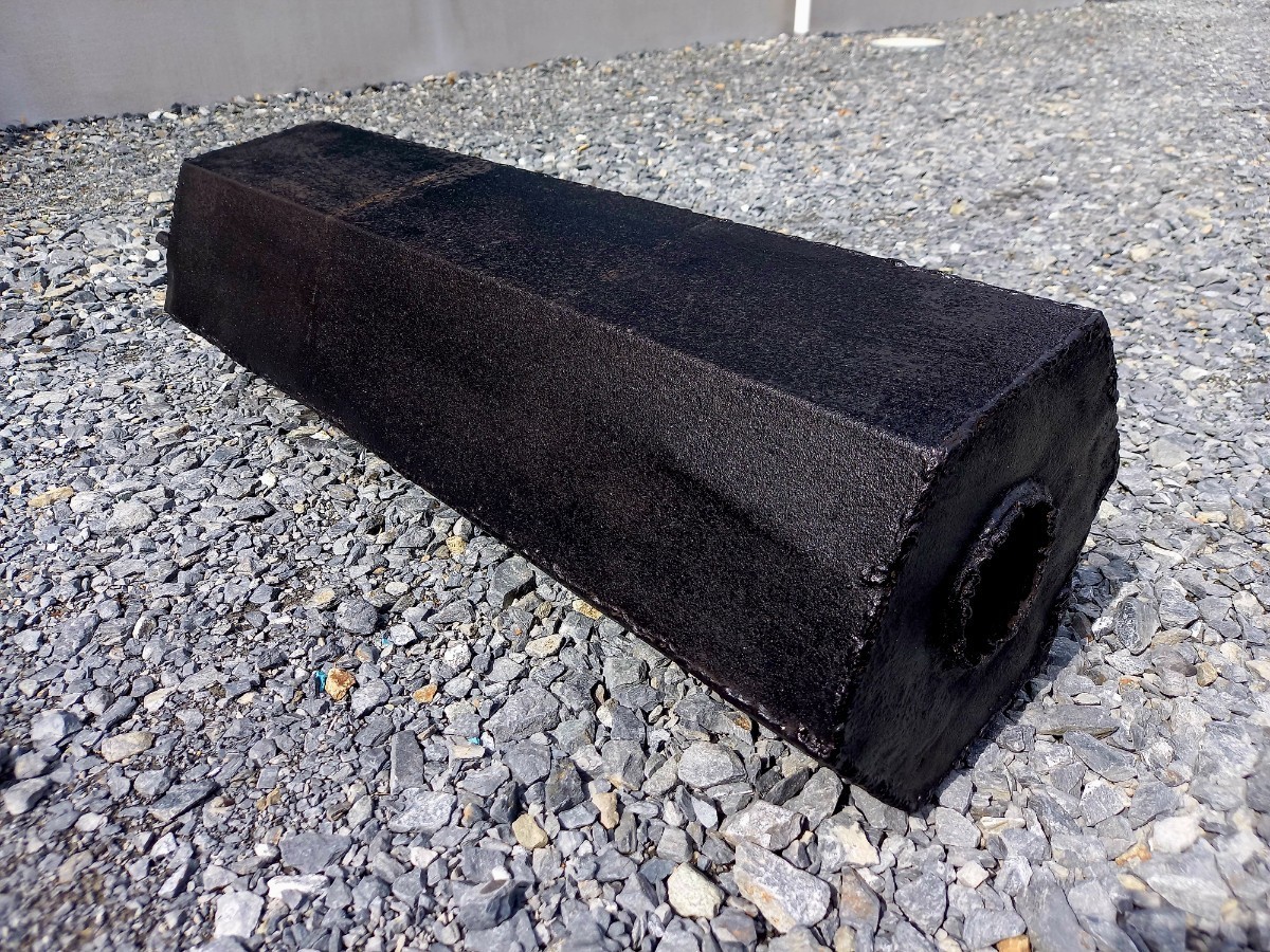 鉄製六角ゴロゴロマフラースーパーグレート直6 トレーラーヘッド当時物