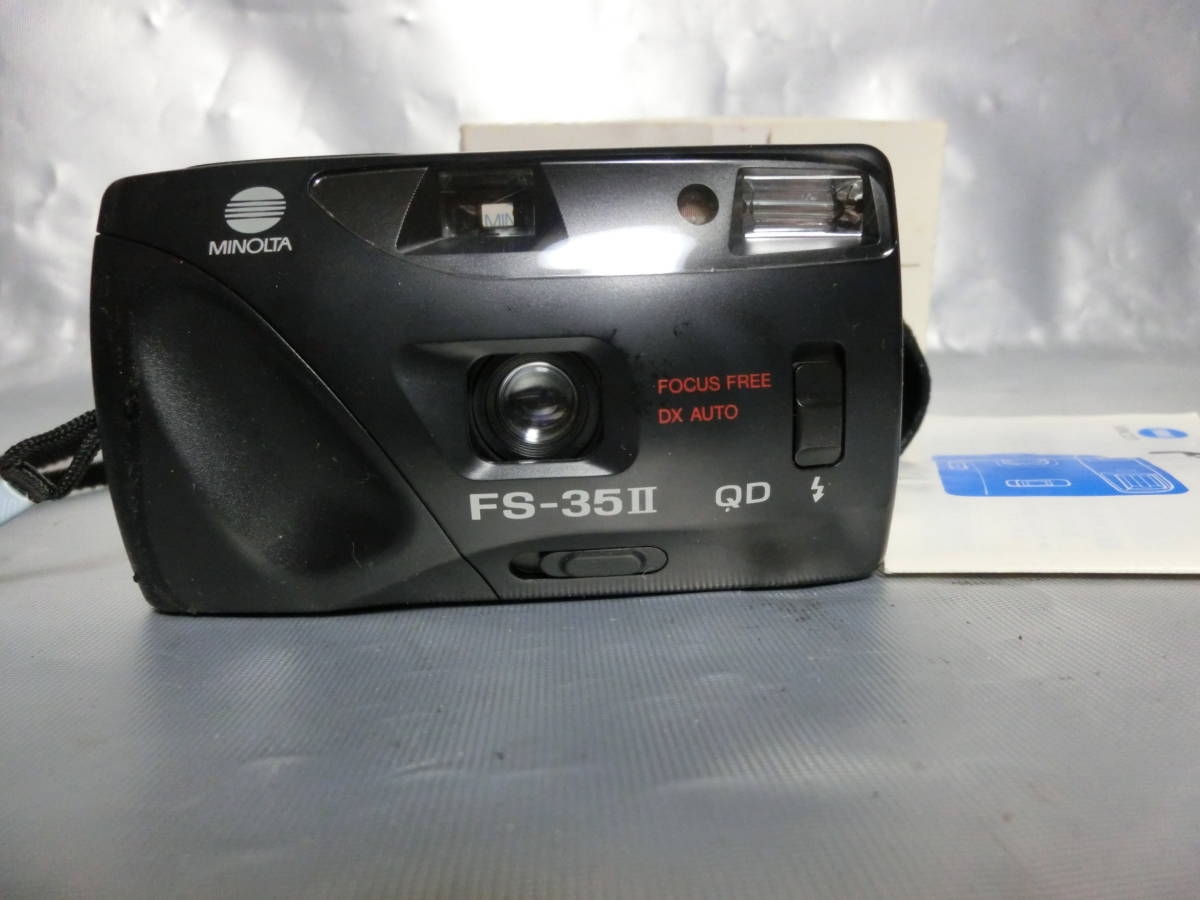 Fs 35 MINOLTA FS-35 II(コンパクトカメラ)|売買されたオークション情報、yahooの商品情報をアーカイブ公開 - オークファン ...