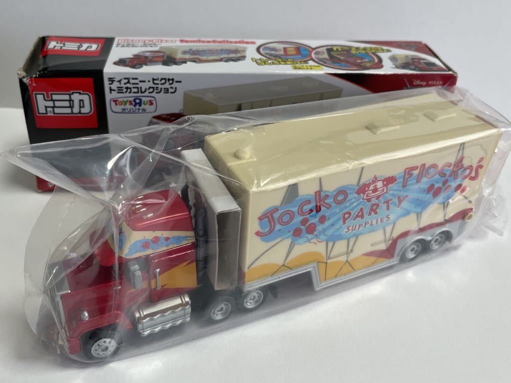 トミカ カーズ 3 マック Jocko Flocko's コスチュームタイプ ディズニー ピクサー トミカコレクション トイザらス オリジナル トレーラー